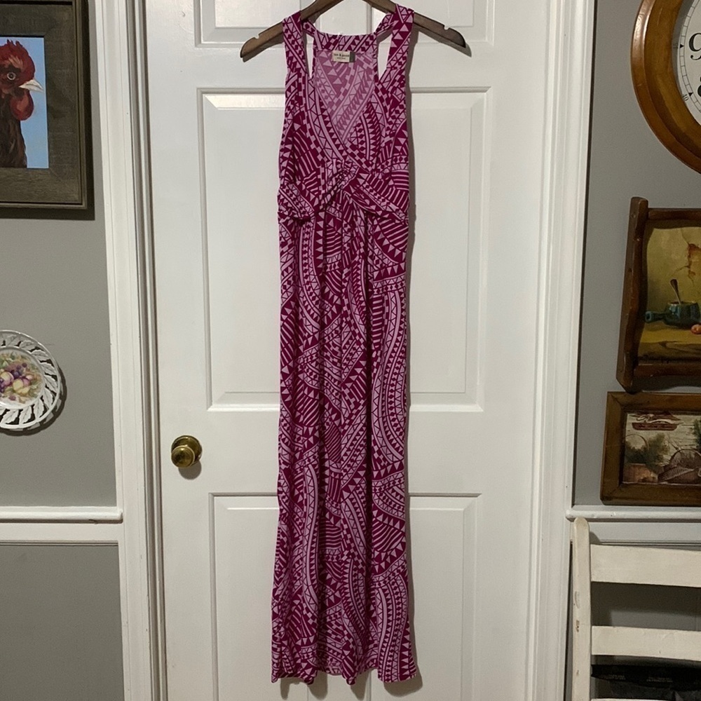 Jon & anna fuchsia tribal print dress